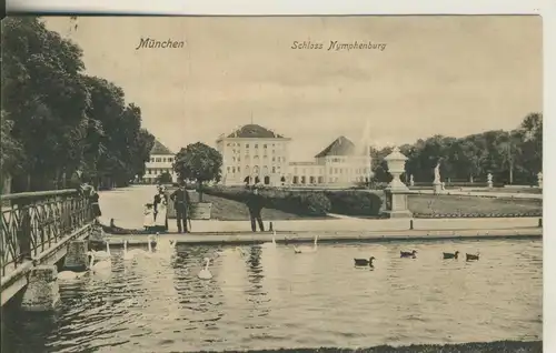 München v. 1903 Schloß Nymphenburg (AK1565) 