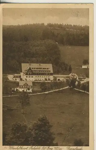Hermsdorf v. 1935 Hotel \"Grenzbaude\" (AK1572)