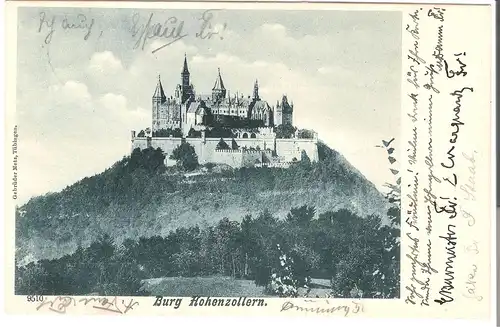 Burg Hohenzollern von 1901 (L052AK) 