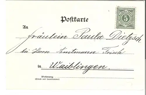 Gruss aus Sindelfingen - 3 Ansichten von 1901 (L057AK)