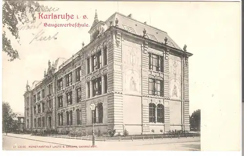 Karlsruhe i.B. - Baugewerbeschule von 1903 (L061AK) 