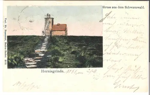 Gruss aus dem Schwarzwald - Hornisgrinde von 1904 (L062AK) 