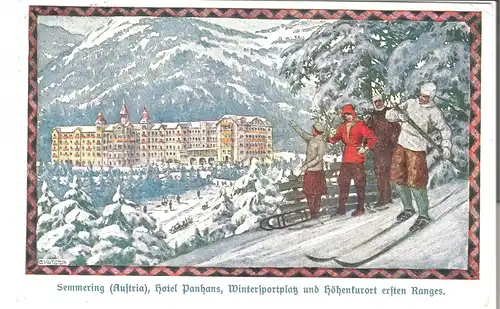 Semmering - Hotel Panhans - von 1912 (L066AK)