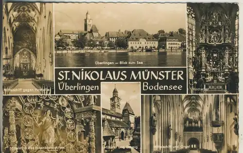 Überlingen v. 1964 6 Ansichten (AK1596)