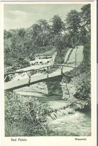 Bad Polzin- Wasserfall von 1924 (066AK) 