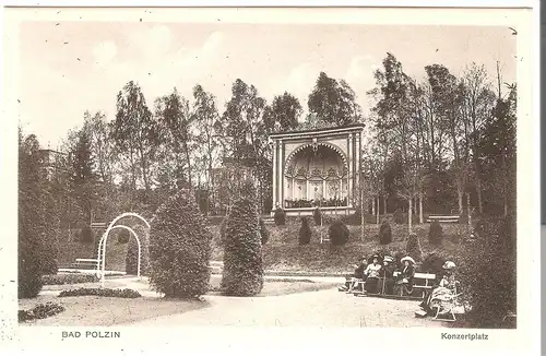 Bad Polzin- Konzertplatz von 1915 (076AK)