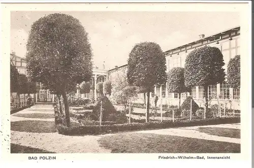 Bad Polzin - Friedrich-Wilhelm-Bad, Innenansicht von 1915 (077AK) 