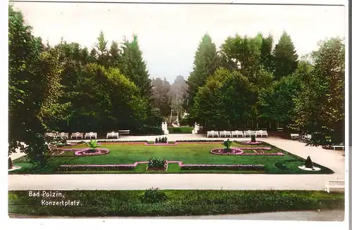 Bad Polzin - Konzertplatz von 1915 (078AK) 