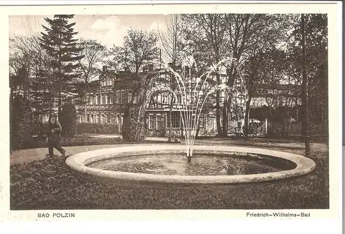 Bad Polzin - Friedrich-Wilhelm-Bad von 1915 (080AK)