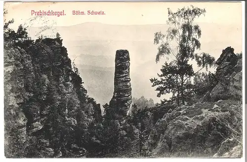 ProbischKegel- Böhmische Schweiz von 1910 (087AK)