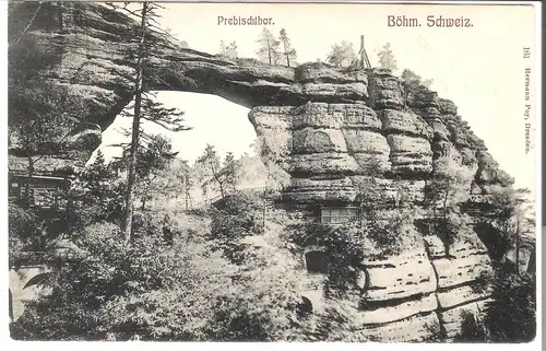 Probischtor - Böhmische Schweiz von 1905 (093AK)