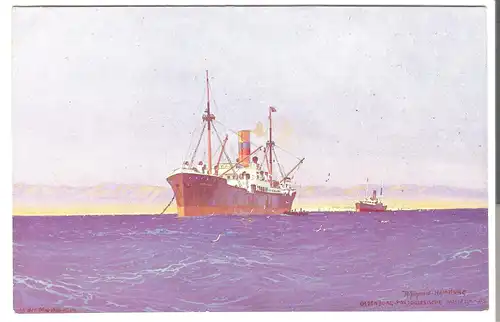 Oldenburg - Portugisische Dampfschifffahrts-Reederei, Bremen von 1920 (AK3602)