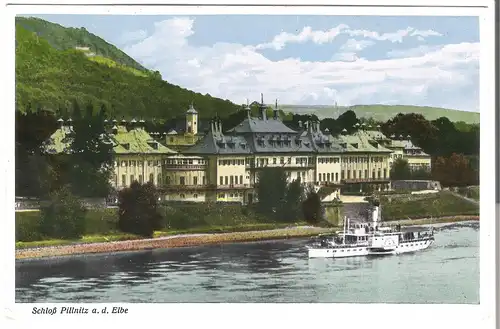 Schloß Pillnitz a. d. Elbe -von 1942  (107AK) 