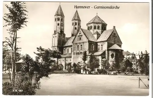 Hannover - GarnisonsKirche 9.8.1901 (121AK)