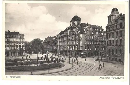 Hannover - AEGIDIENTORPLATZ v. 1920 (129AK)