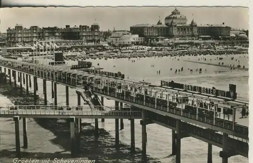 Scheveningen v. 1962 Promenade und Pier (AK1905)