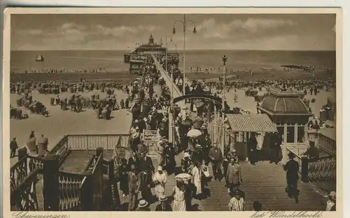 Scheveningen v. 1931 het Wandelhoofd (AK1912) 