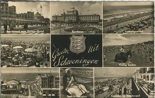 Scheveningen v. 1959 - 8 Ansichten (AK1936)