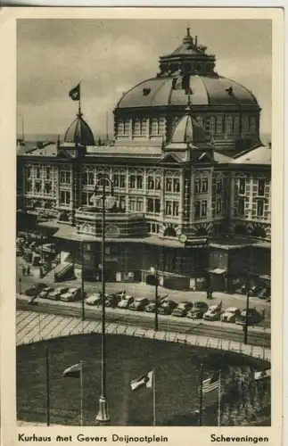 Scheveningen v. 1957 Kurhaus met Gevers Deijnootplein (AK1942) 