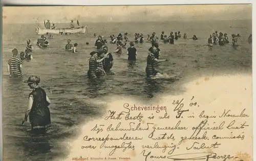 Scheveningen v. 1901 Badeleven (AK1976)