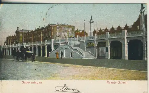 Scheveningen v. 1906 Oranje Galerij (AK1987)