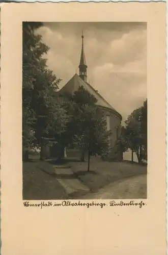 Altvatergebirge v. 1932 Die Lindenkirche (AK1615) 