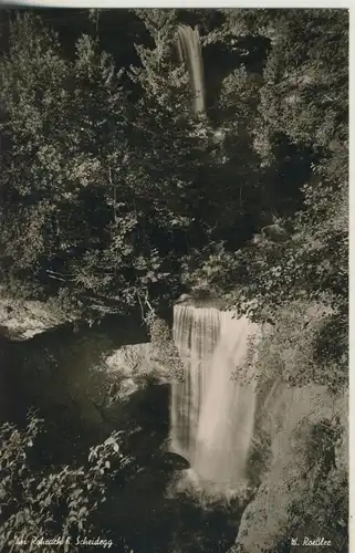 Scheidegg im Allgäu v. 1966 Die Wasserfälle (AK1620) 