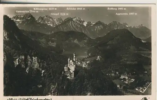 Neu Schwanstein v. 1956 Das Schloß (AK1632)