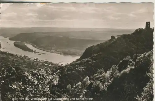 Nonnenwerth v. 1956 Blick von der Wolkenburg (AK1648)