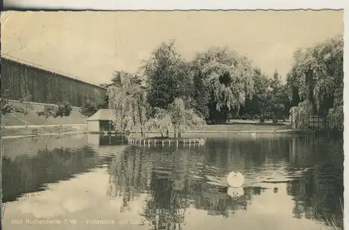 Bad Rothenfelde v. 1964 Der Kahnteich (AK1670) 