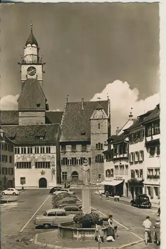 Überlingen v. 1956 Teil-Stadt-Ansicht (AK1682) 