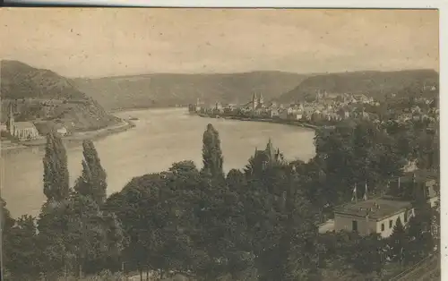 Boppard v. 1908 Teil-Stadt-Ansicht (AK1713)