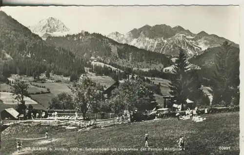 St. Martin b. Hüttau v. 1959 Teil-Dorf-Ansicht (AK1725) 