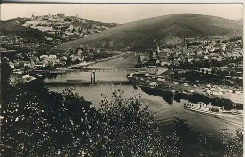 Neckargemünd v. 1963 Teil-Stadt-Ansicht (AK1747)