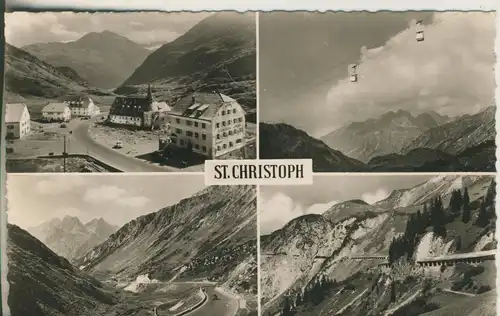 St. Christoph v. 1963 4 Dorfansichten (AK1758)