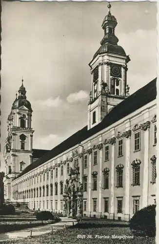St. Florian v. 1963 Stift - Hauptfront (AK1764)