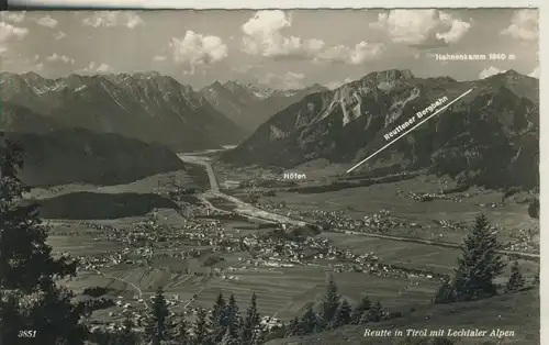 Reutte v. 1963 Reuttener Bergbahn (AK1793)