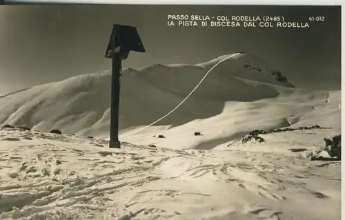 Passo Sella v. 1963 Skigebiet (AK1796)