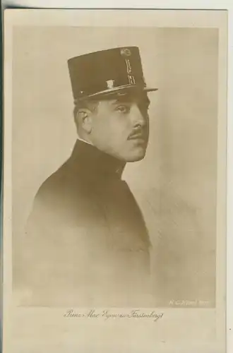 Prinz Max Egon zu Fürstenberg v. 1917 (AK1801)