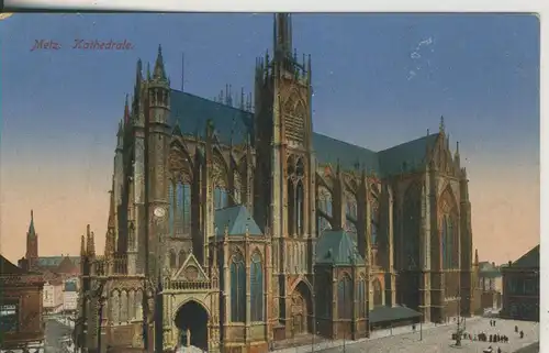 Metz v. 1916 Kathedrale (AK1809) 