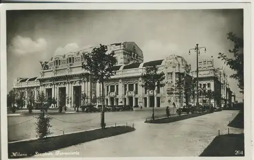 Milano v. 1934 Slaziene Ferroviaria (AK1810)