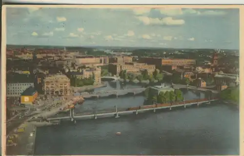Stockholm v. 1968 Teil-Stadt-Ansicht (AK1817)