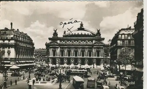 Paris v. 1954 Place de l\'Opera (AK1833) 