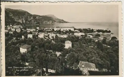 Beaulieu sur Mer v. 1951 Vue generale (AK1857) 