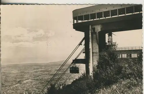 Le Saleve v. 1957 Teleferique et vue sur Annemasse (AK1858)