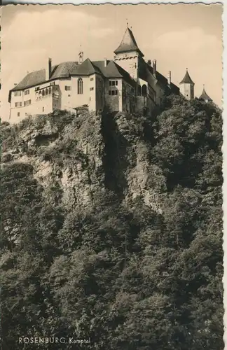 Rosenburg v. 1959 Die Burg (AK1885) 
