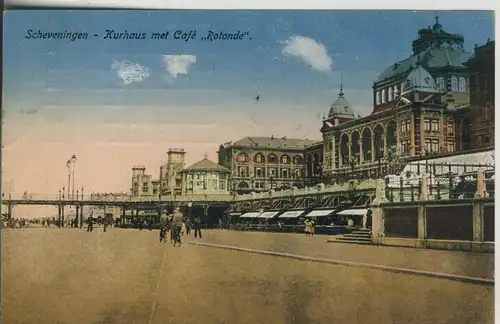 Scheveningen v. 1913 Kurhaus und Cafe \"Rotonde\" (AK2000)
