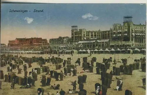 Scheveningen v. 1919 Strand & Hotel (AK2006)
