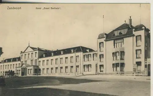 Zandvoort v. 1932 Hotel \\\"Groot Badhuis\\\" (AK2009)