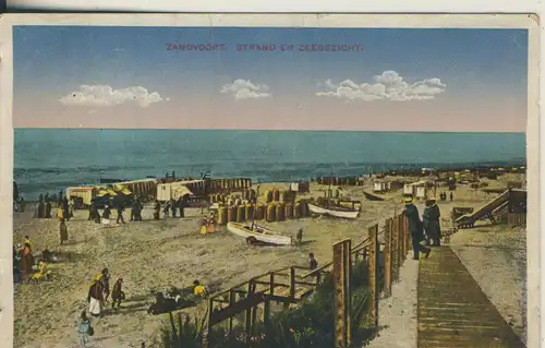 Zandvoort v. 1922 Strand en Zeegezicht (AK2016)